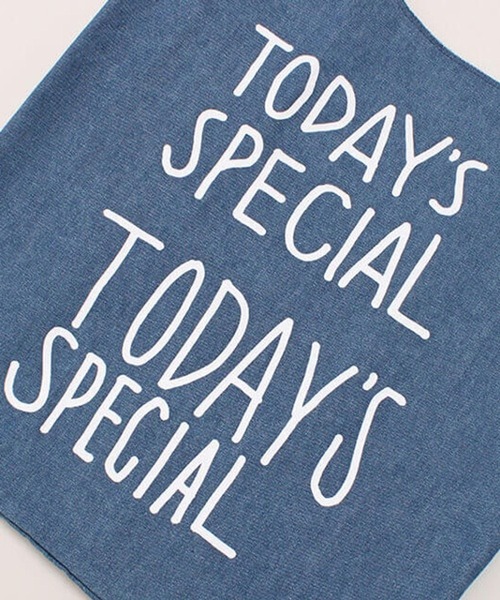 TODAY'S SPECIAL(トゥデイズスペシャル)の「【数量限定】【TODAY'S SPECIAL】デニムマルシェバッグ M/361326(エコバッグ/サブバッグ・レディース・ブルー・MEDIUM)」の4枚目の写真