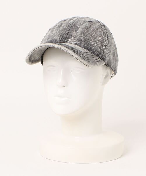 TONE SELECT GOODS（トーンセレクトグッズ）の「pur chouchou/ケミカルウォッシュ デニム キャップ P4292（キャップ・レディース・ブラック/ブラウン/ホワイト/ピンク系その他/ピンク/グリーン/その他1/その他2・FREE）」の9枚目の写真