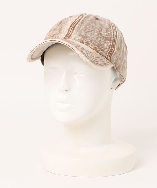 TONE SELECT GOODS（トーンセレクトグッズ）の「pur chouchou/ケミカルウォッシュ デニム キャップ P4292（キャップ・レディース・ブラック/ブラウン/ホワイト/ピンク系その他/ピンク/グリーン/その他1/その他2・FREE）」の10枚目の写真