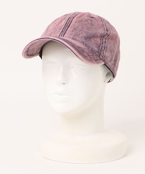 TONE SELECT GOODS（トーンセレクトグッズ）の「pur chouchou/ケミカルウォッシュ デニム キャップ P4292（キャップ・レディース・ブラック/ブラウン/ホワイト/ピンク系その他/ピンク/グリーン/その他1/その他2・FREE）」の11枚目の写真
