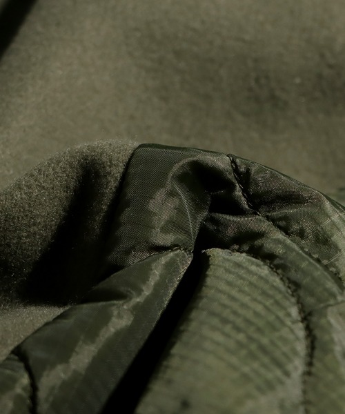 antiqua（アンティカ）の「ショートコート（その他アウター・レディース・カーキ/ブラック/ホワイト・R/P）」の15枚目の写真