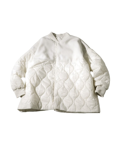 antiqua（アンティカ）の「ショートコート（その他アウター・レディース・カーキ/ブラック/ホワイト・R/P）」の10枚目の写真