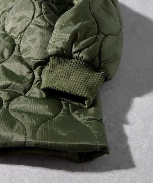 antiqua（アンティカ）の「ショートコート（その他アウター・レディース・カーキ/ブラック/ホワイト・R/P）」の14枚目の写真