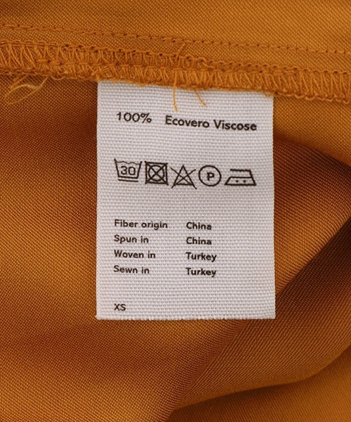 BASERANGE（ベースレンジ）の「BASERANGE / ベースレンジ：NEIL DRESS：DRNE-VI-SU24[ANN]（ワンピース・レディース・オレンジ系その他・XS）」の5枚目の写真