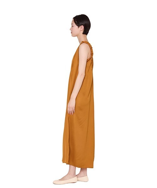 BASERANGE（ベースレンジ）の「BASERANGE / ベースレンジ：NEIL DRESS：DRNE-VI-SU24[ANN]（ワンピース・レディース・オレンジ系その他・XS）」の7枚目の写真