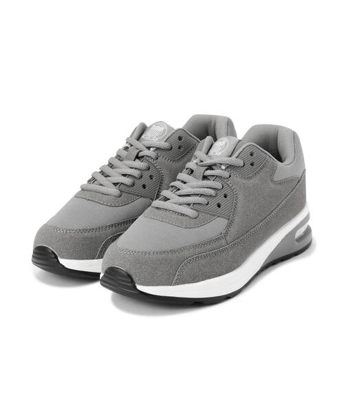 AVIREX(アヴィレックス)の「《直営店限定》AIR SNEAKERS/エアースニーカー(スニーカー・レディース・グレー/ブラック・23.5/24.5)」の6枚目の写真