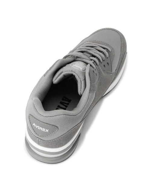 AVIREX(アヴィレックス)の「《直営店限定》AIR SNEAKERS/エアースニーカー(スニーカー・レディース・グレー/ブラック・23.5/24.5)」の9枚目の写真