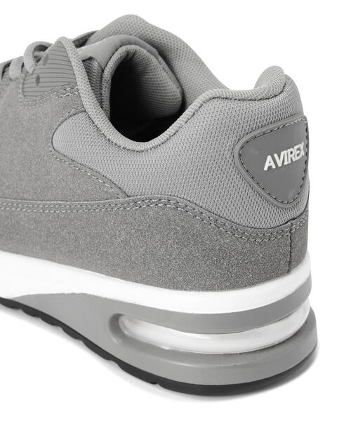 AVIREX(アヴィレックス)の「《直営店限定》AIR SNEAKERS/エアースニーカー(スニーカー・レディース・グレー/ブラック・23.5/24.5)」の12枚目の写真