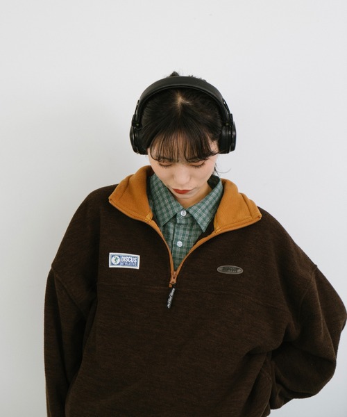 DISCUS（ディスカス）の「【DISCUS別注】ハーフジップフリースプル