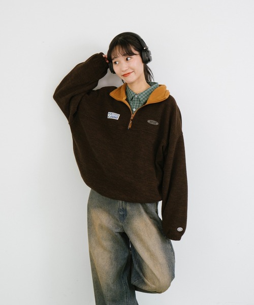 DISCUS（ディスカス）の「【DISCUS別注】ハーフジップフリースプル