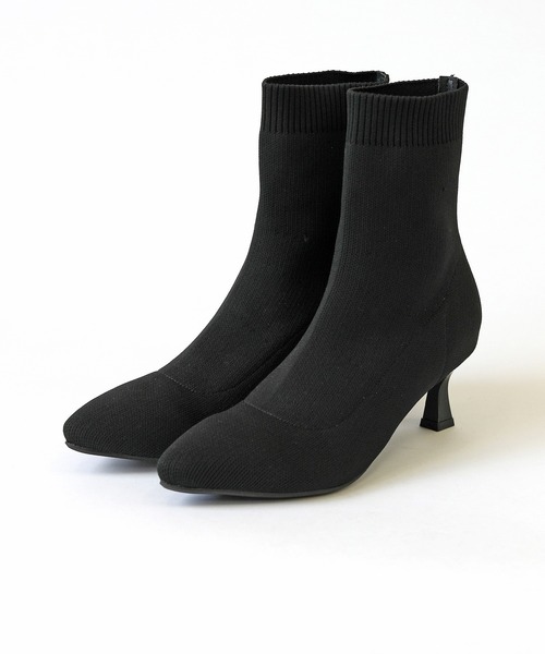 RiiiKa(リーカ)の「【RiiiKa/リーカ】ストレッチニットブーツ(ブーツ・レディース・ベージュ/ブラック/ブラウン系その他・LL/S/M/L)」の12枚目の写真