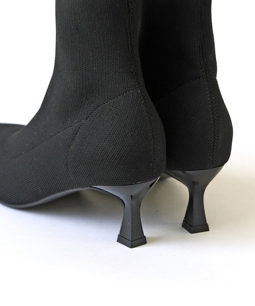 RiiiKa(リーカ)の「【RiiiKa/リーカ】ストレッチニットブーツ(ブーツ・レディース・ベージュ/ブラック/ブラウン系その他・LL/S/M/L)」の10枚目の写真