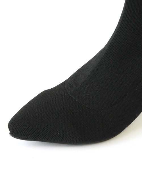 RiiiKa(リーカ)の「【RiiiKa/リーカ】ストレッチニットブーツ(ブーツ・レディース・ベージュ/ブラック/ブラウン系その他・LL/S/M/L)」の8枚目の写真