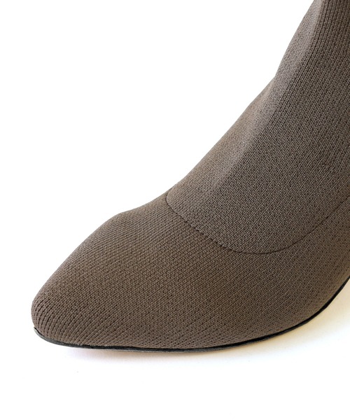 RiiiKa(リーカ)の「【RiiiKa/リーカ】ストレッチニットブーツ(ブーツ・レディース・ベージュ/ブラック/ブラウン系その他・LL/S/M/L)」の21枚目の写真