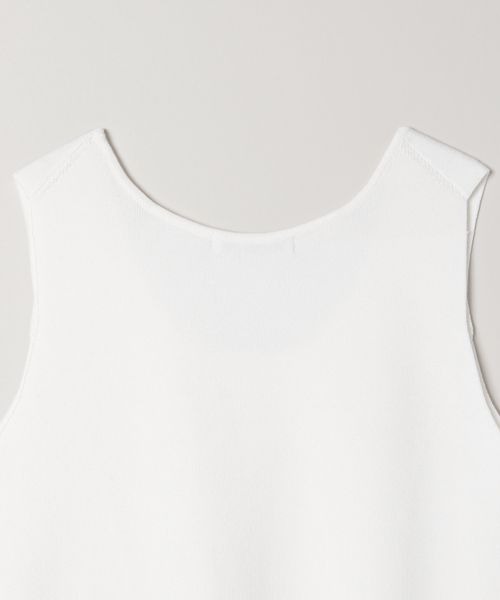 JEANASIS（ジーナシス）の「パネルラインソウバリタンク/142946（タンクトップ・レディース・パープル/ホワイト/ブラック/グレー・FREE）」の13枚目の写真