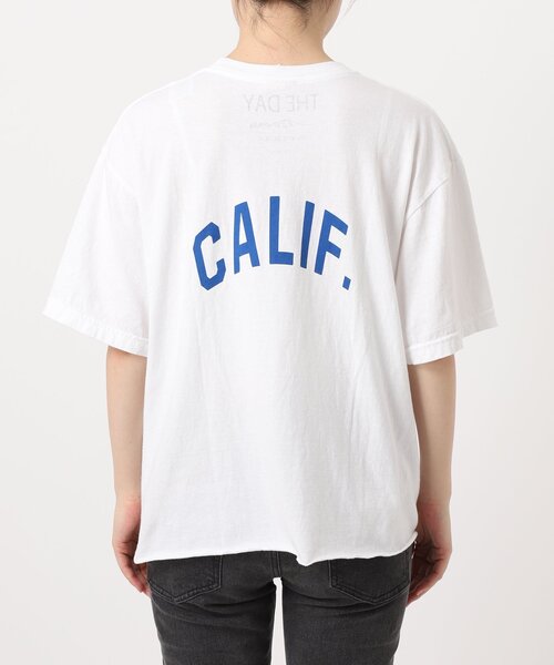 THE DAY ON THE BEACH（ザデイオンザビーチ）の「《追加4》【THE DAY ON THE BEACH】CUT OFF T-SH TEE：Tシャツ（Tシャツ/カットソー・レディース・ホワイト×ホワイト/ブルー/グレー/ホワイト/ブラック系その他・FREE）」の14枚目の写真