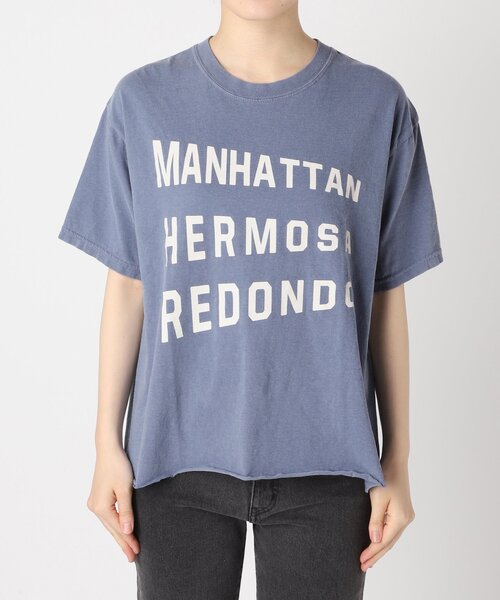 THE DAY ON THE BEACH（ザデイオンザビーチ）の「《追加4》【THE DAY ON THE BEACH】CUT OFF T-SH TEE：Tシャツ（Tシャツ/カットソー・レディース・ホワイト×ホワイト/ブルー/グレー/ホワイト/ブラック系その他・FREE）」の11枚目の写真