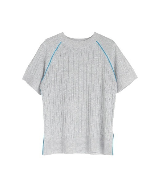 【セール】BICOLOR GLITTER RIB KNIT（ニット/セーター）｜:ETHROF（イーサオブ）