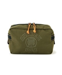 AVIREX（アヴィレックス）の「《直営店限定》SIGNATURE LOGO POUCH/シグネチャーロゴポーチ（ポーチ）」