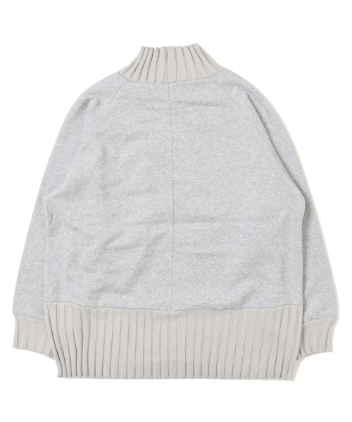 KRIFF MAYER Lady's Collection（クリフメイヤーレディースコレクション）の「スウェットドッキングニット（ニット/セーター・レディース・チャコール/ベージュ/ネイビー/ライトグレー・MEDIUM/LARGE）」の10枚目の写真