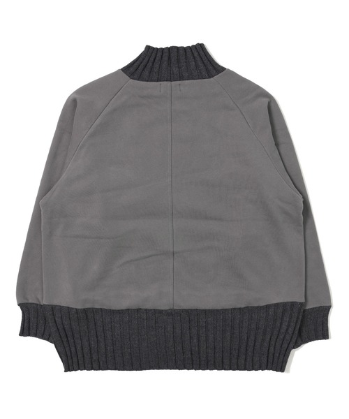 KRIFF MAYER Lady's Collection（クリフメイヤーレディースコレクション）の「スウェットドッキングニット（ニット/セーター・レディース・チャコール/ベージュ/ネイビー/ライトグレー・MEDIUM/LARGE）」の12枚目の写真