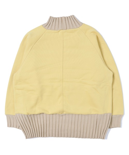 KRIFF MAYER Lady's Collection（クリフメイヤーレディースコレクション）の「スウェットドッキングニット（ニット/セーター・レディース・チャコール/ベージュ/ネイビー/ライトグレー・MEDIUM/LARGE）」の14枚目の写真