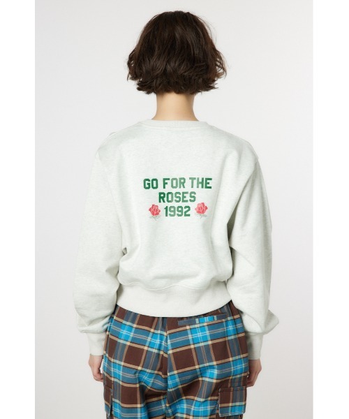 RODEO CROWNS WIDE BOWL（ロデオクラウンズワイドボウル）の「G/O VARIOUS スウェットトップス（スウェット・レディース・イエロー/ピンク/ブラウン/グレー×ホワイト・SMALL/MEDIUM）」の20枚目の写真