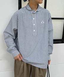 GEVACO | 【GEVACO / ゲバコ】オックスラウンドショールカラープルオーバーシャツ(シャツ/ブラウス)