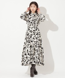 ⭐︎美品⭐︎ アンドクチュール　花柄ワンピース AND COUTURE｜アンドクチュールのワンピース/ドレス（花柄