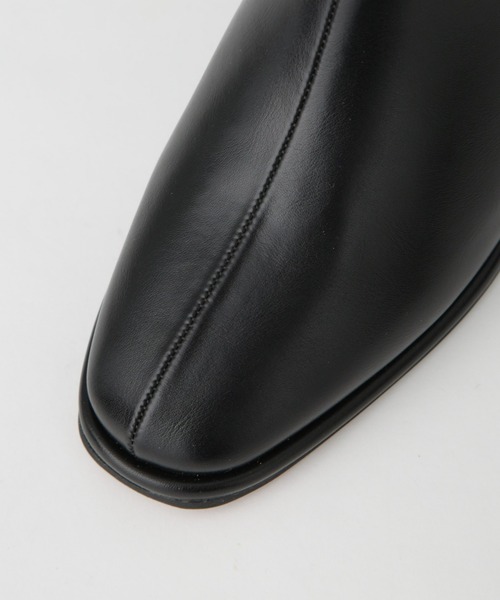 NANO universe（ナノユニバース）の「ラウンドショートブーツ（ブーツ・レディース・モカ/ブラック・38/37/36）」の10枚目の写真