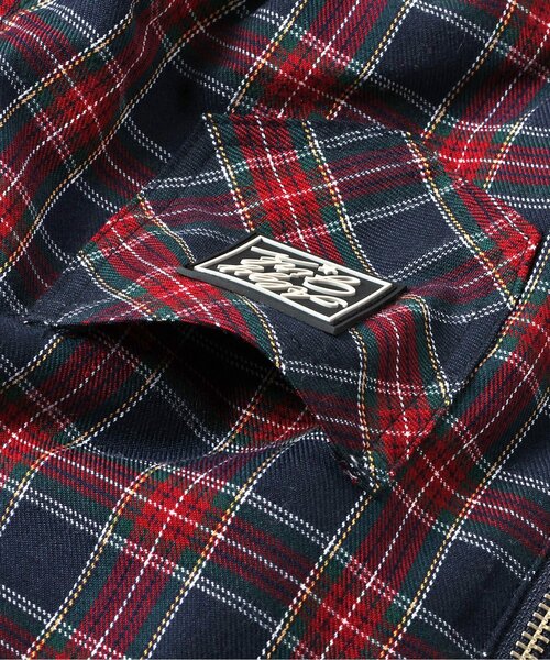 algy(アルジー)の「ジップシャツワンピ(シャツワンピース・キッズ・ブラック/レッド/グレー・XX-SMALL/X-SMALL/MEDIUM/SMALL)」の4枚目の写真