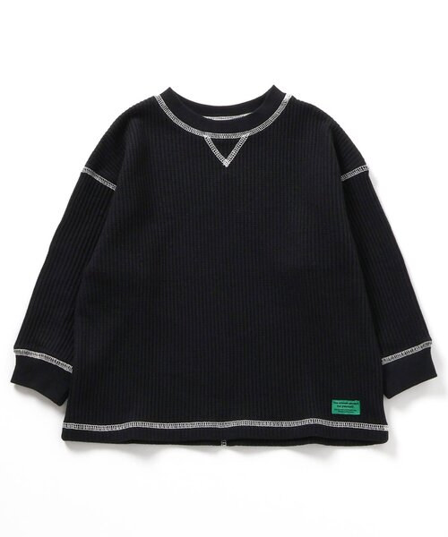 切替ワッフルロンT（Tシャツ/カットソー）｜BREEZE（ブリーズ）の