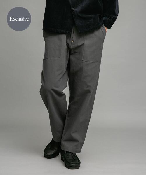 ARMY TWILL（アーミーツイル）の「『別注』ARMY TWILL×Sonny Label　Duck Baker Pants（その他パンツ・メンズ・インディゴブルー/マスタード/チャコールグレー・MEDIUM/LARGE）」の2枚目の写真