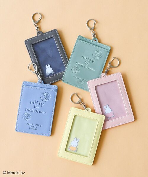 Miffy（ ミッフィー）の「Miffy/カラフルカードケース（カードケース・レディース・グレー/ブルー/イエロー/ピンク/グリーン・FREE）」の6枚目の写真