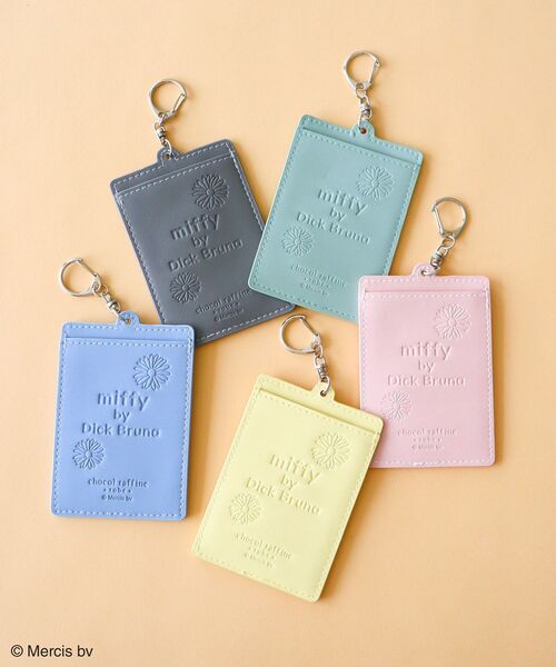 Miffy（ ミッフィー）の「Miffy/カラフルカードケース（カードケース・レディース・グレー/ブルー/イエロー/ピンク/グリーン・FREE）」の8枚目の写真