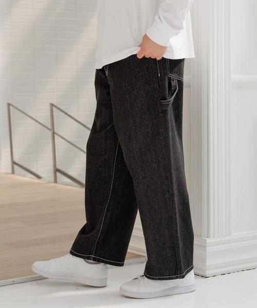 セール】ペインターデニムパンツ/145347（デニムパンツ）｜LAKOLE