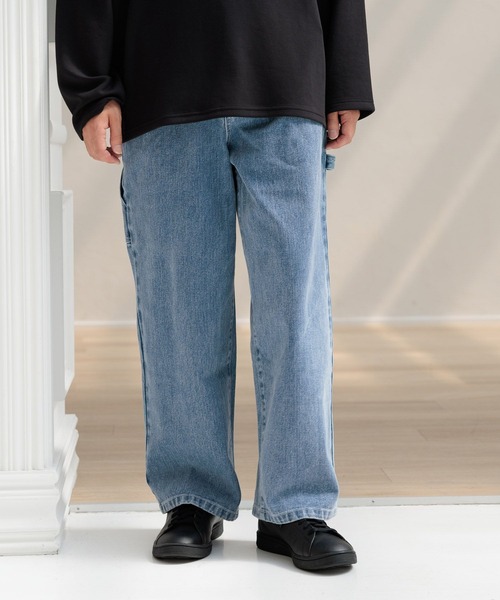 LAKOLE（ラコレ）の「ペインターデニムパンツ/145347（デニムパンツ・メンズ・グレー/ブラック/ライトブルー・SMALL/MEDIUM/LARGE）」の10枚目の写真