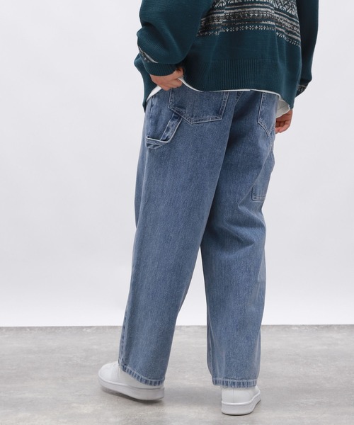 LAKOLE（ラコレ）の「ペインターデニムパンツ/145347（デニムパンツ・メンズ・グレー/ブラック/ライトブルー・SMALL/MEDIUM/LARGE）」の17枚目の写真