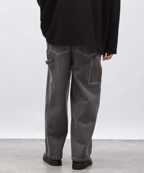 LAKOLE（ラコレ）の「ペインターデニムパンツ/145347（デニムパンツ・メンズ・グレー/ブラック/ライトブルー・SMALL/MEDIUM/LARGE）」の19枚目の写真