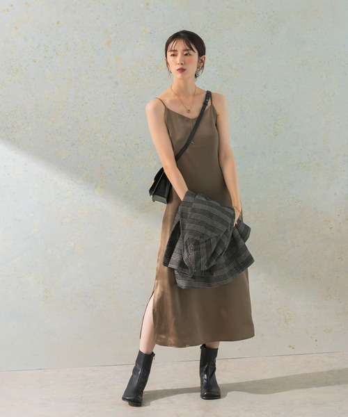 セール】サテンキャミワンピース（ワンピース）｜URBAN RESEARCH ROSSO