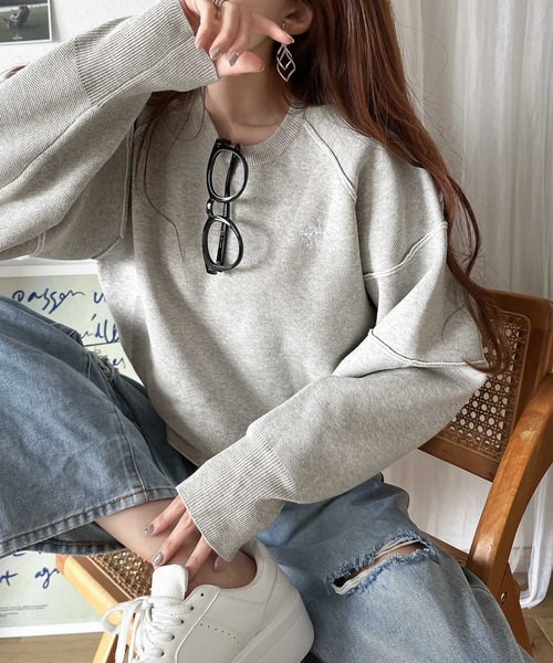 セール】テクニックいらずで簡単にこなれ見え。ダブルジャガード