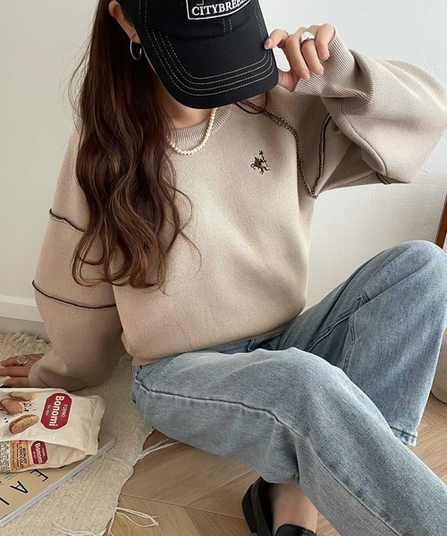 セール】テクニックいらずで簡単にこなれ見え。ダブルジャガード