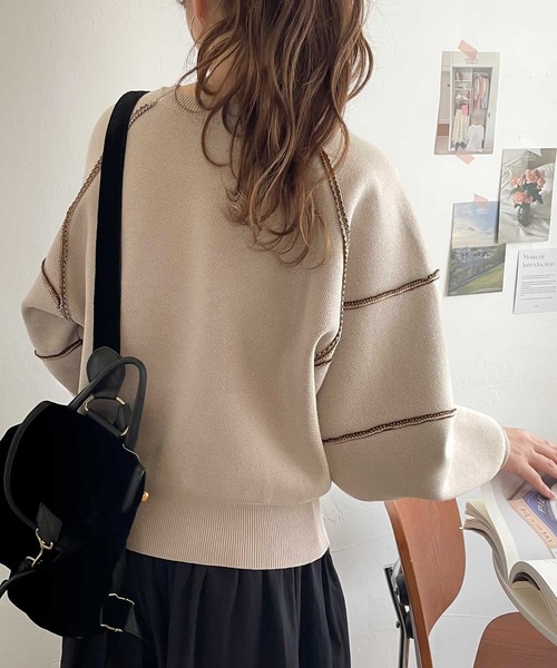 セール】テクニックいらずで簡単にこなれ見え。ダブルジャガード