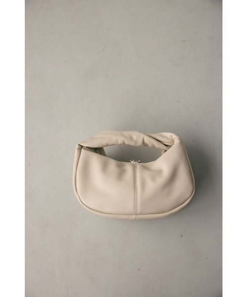 STYLEMIXER（スタイルミキサー）の「ツイストハンドルバッグ（ショルダーバッグ・レディース・アイボリー/ブラウン/ブラック・FREE）」の5枚目の写真