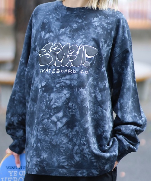 ELEMENT（エレメント）の「ELEMENT メンズ TAG LS ロンＴ 【2024年秋冬モデル】/エレメント長袖ロンT（Tシャツ/カットソー・メンズ・ホワイト/ブラック/ブラック系その他・MEDIUM/LARGE/X-LARGE）」の3枚目の写真