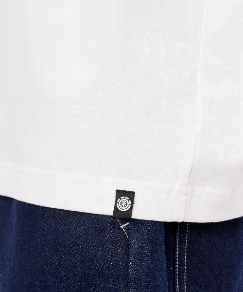 ELEMENT（エレメント）の「ELEMENT メンズ TAG LS ロンＴ 【2024年秋冬モデル】/エレメント長袖ロンT（Tシャツ/カットソー・メンズ・ホワイト/ブラック/ブラック系その他・MEDIUM/LARGE/X-LARGE）」の16枚目の写真