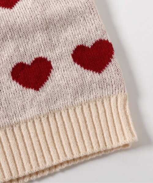 apres les cours（アプレレクール）の「【WEB限定】ハートニット