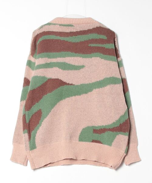 MGV（エムジーヴィー）の「ストリートグラデーションニット（ニット/セーター・メンズ・グリーン/レッド・LARGE/X-LARGE/MEDIUM）」の3枚目の写真