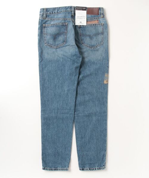 【セール】パッチワーク ボーイフレンド テーパード アンクル ジーンズ（デニムパンツ）｜LAUREN RALPH LAUREN（ローレン ラルフ ローレン）
