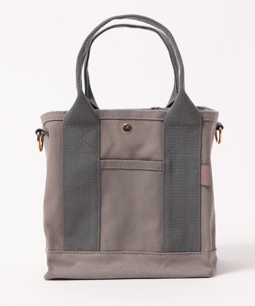 GORGE（ゴージ）の「《収納力◎》レディース キャンバス ルーム2WAYミニトート ショルダーバッグ 春夏秋冬（ハンドバッグ・レディース・グレー/ベージュ系その他/ベージュ/アイボリー/ホワイト×ブラック/ブラック/ホワイト系その他/グレー系その他・F）」の13枚目の写真